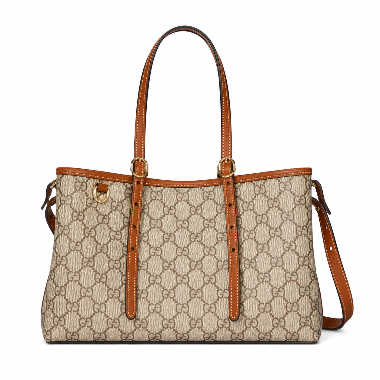 GG Emblem Medium Tote Bag
